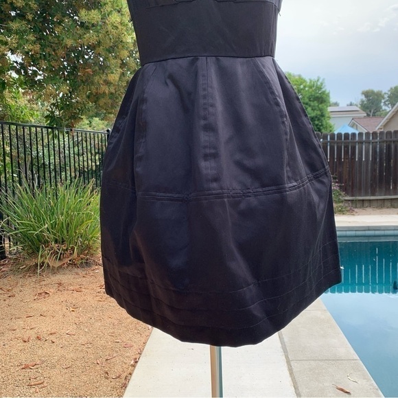 Zac Posen For Target Strapless Black Dress Juniors Size 1 - Picture 7 of 9